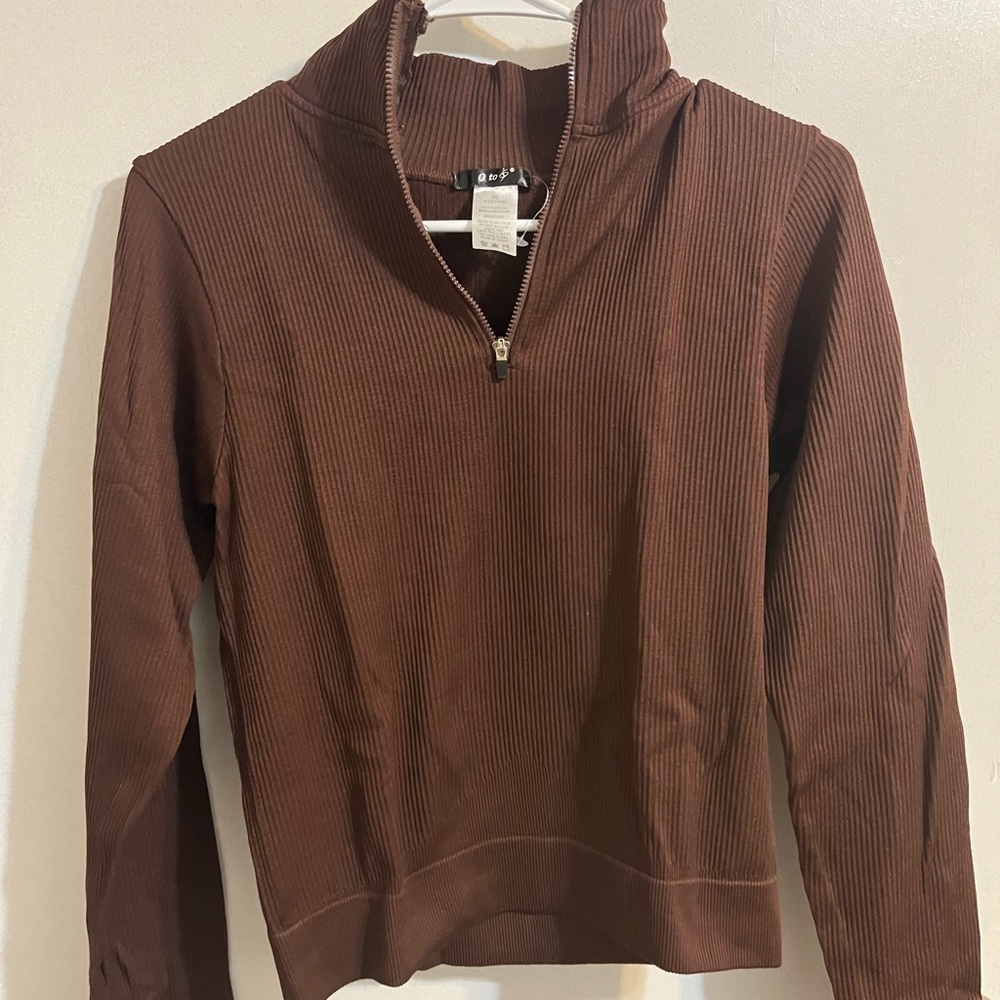 Quarter Zip Long Sleeve